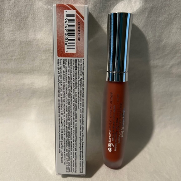 💋NIB💋 BUXOM Plump Shot Sheer Tint Collagen-Infused Lip Serum in Plush Peach - Picture 12 of 12